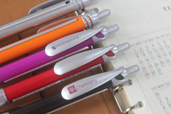 Custom logo imprint add-on service for Scroll Pens, One Color One Position - Image 3