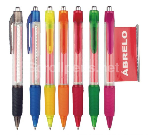 Pull Out Banner Pens “WAVE”, Branded Scroll Pens