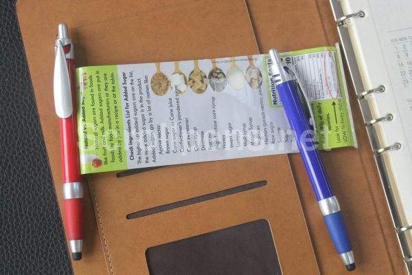 Promotional Scroll Pens with Stylus “DRIP STYLUS” Show Gifts