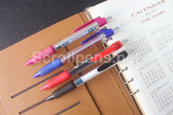Pull Out Banner Pens “WAVE”, Branded Scroll Pens - Image 3