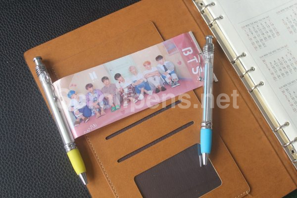 Personalized Banner Pens with Zigzag Metal Wire Clip “ZIGZAG” - Image 3