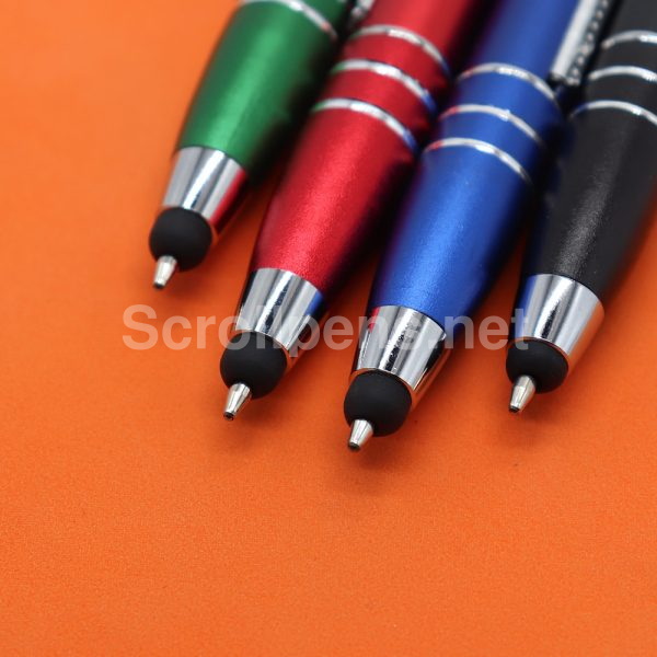 Metal Scroll Pens with Stylus “METAL STYLUS” Luxury Corporate Gifts - Image 2