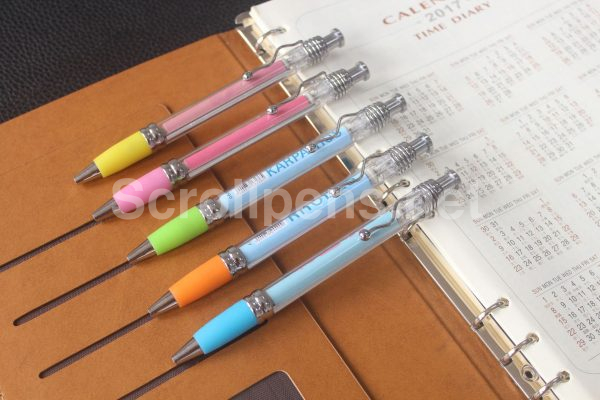 Personalized Banner Pens with Zigzag Metal Wire Clip “ZIGZAG” - Image 2